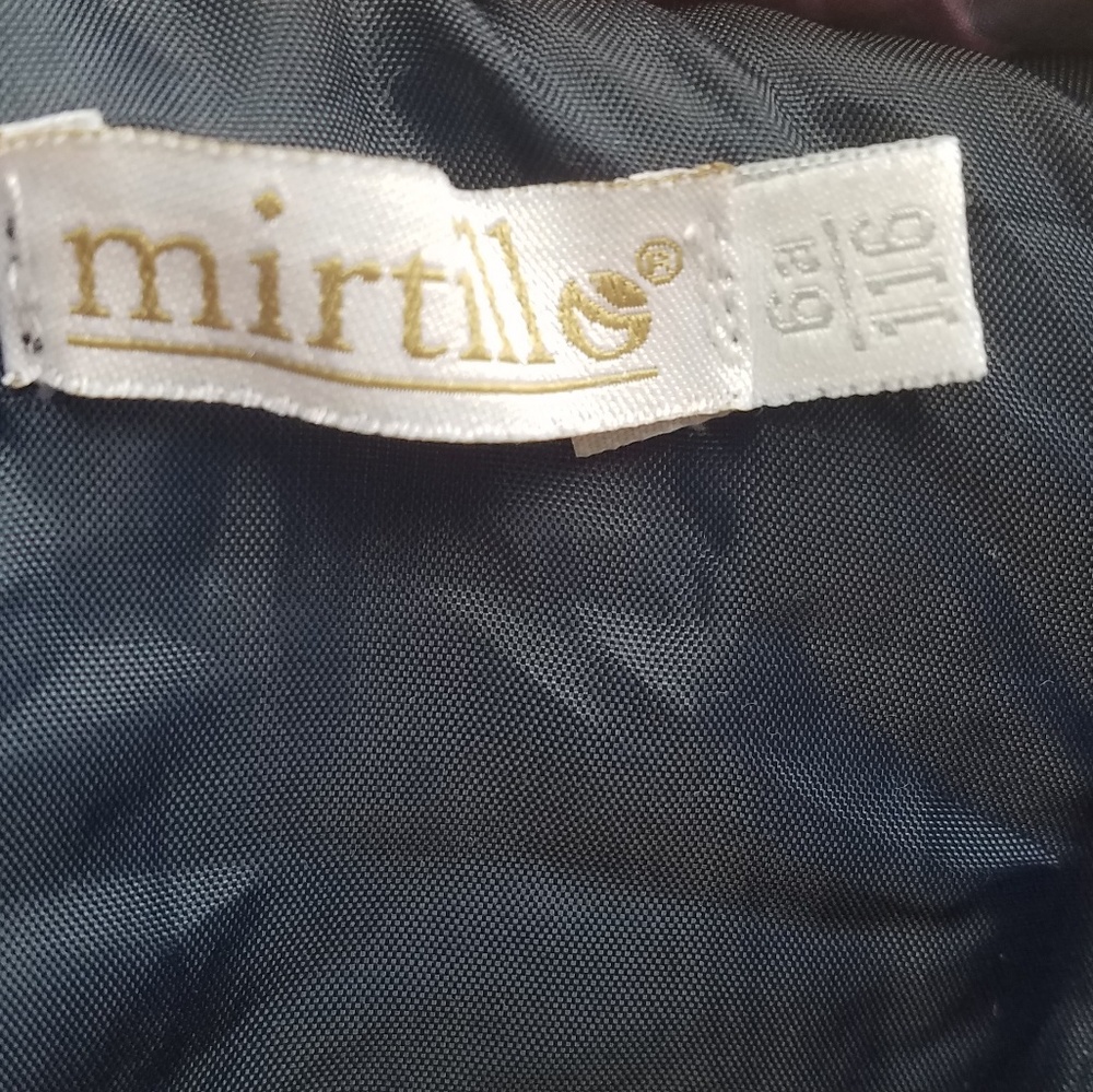 Size 6 Mirtillo Italian made puffer coat - Picture 6 of 8